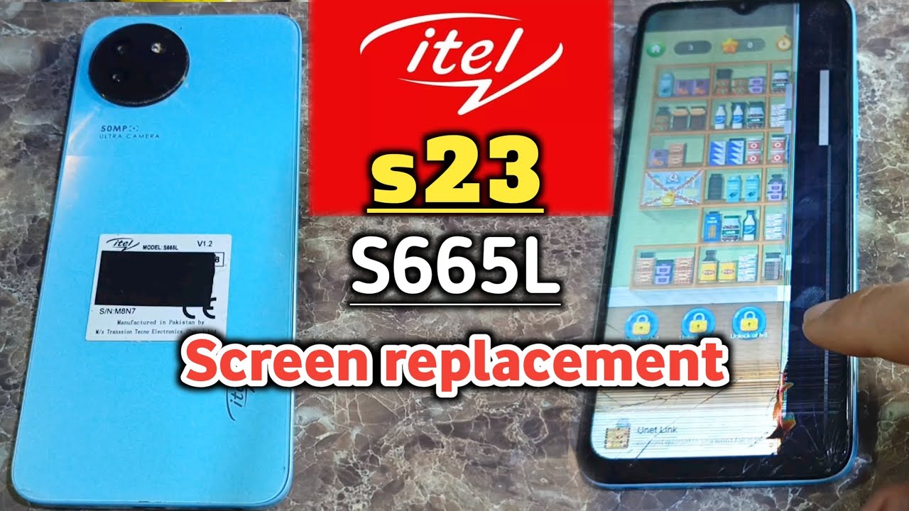 Itel S23 disassembly | itel s23 lcd display replacement | itel S665L display replacement
