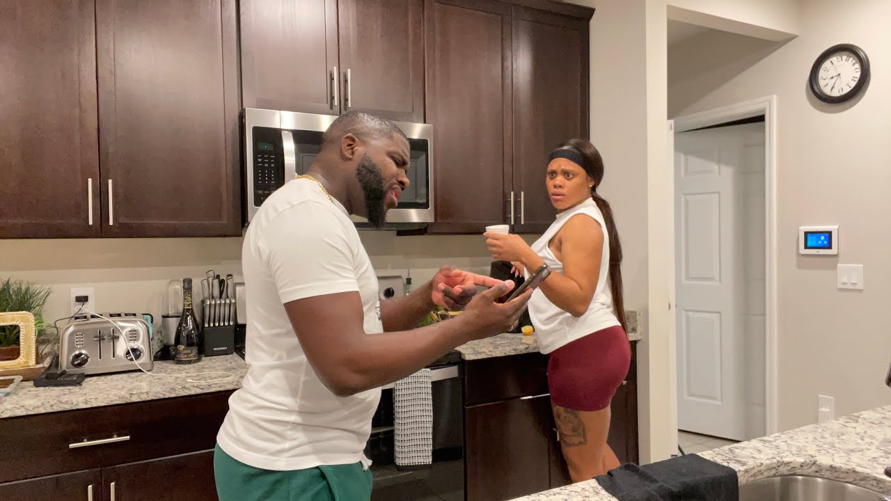 GETTING MAD THAT MY EX IS PREGNANT!! **PRANK ON MY WIFE**
