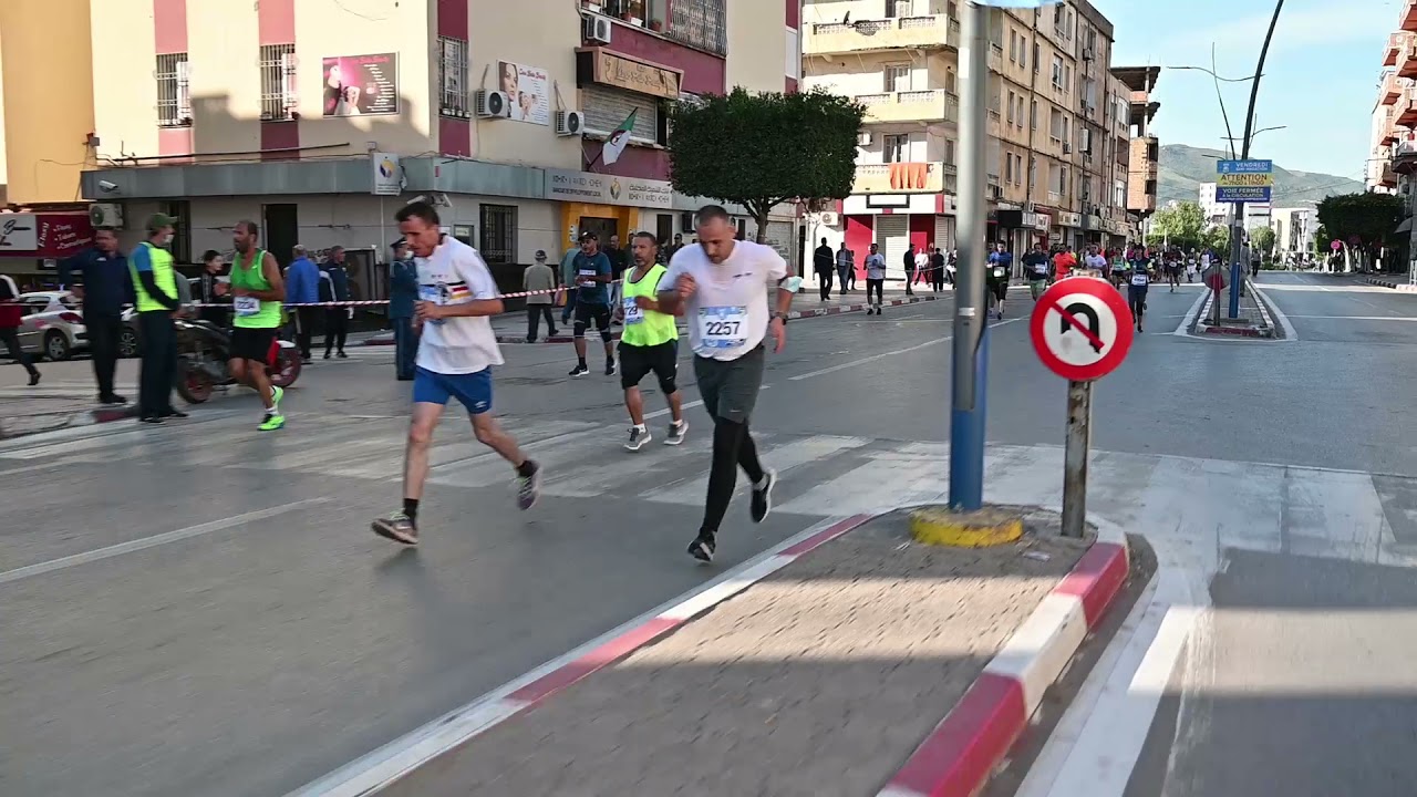 semi marathon Bejaïa 2021 - épisode 07 - opow/entrée Bd Amirouche