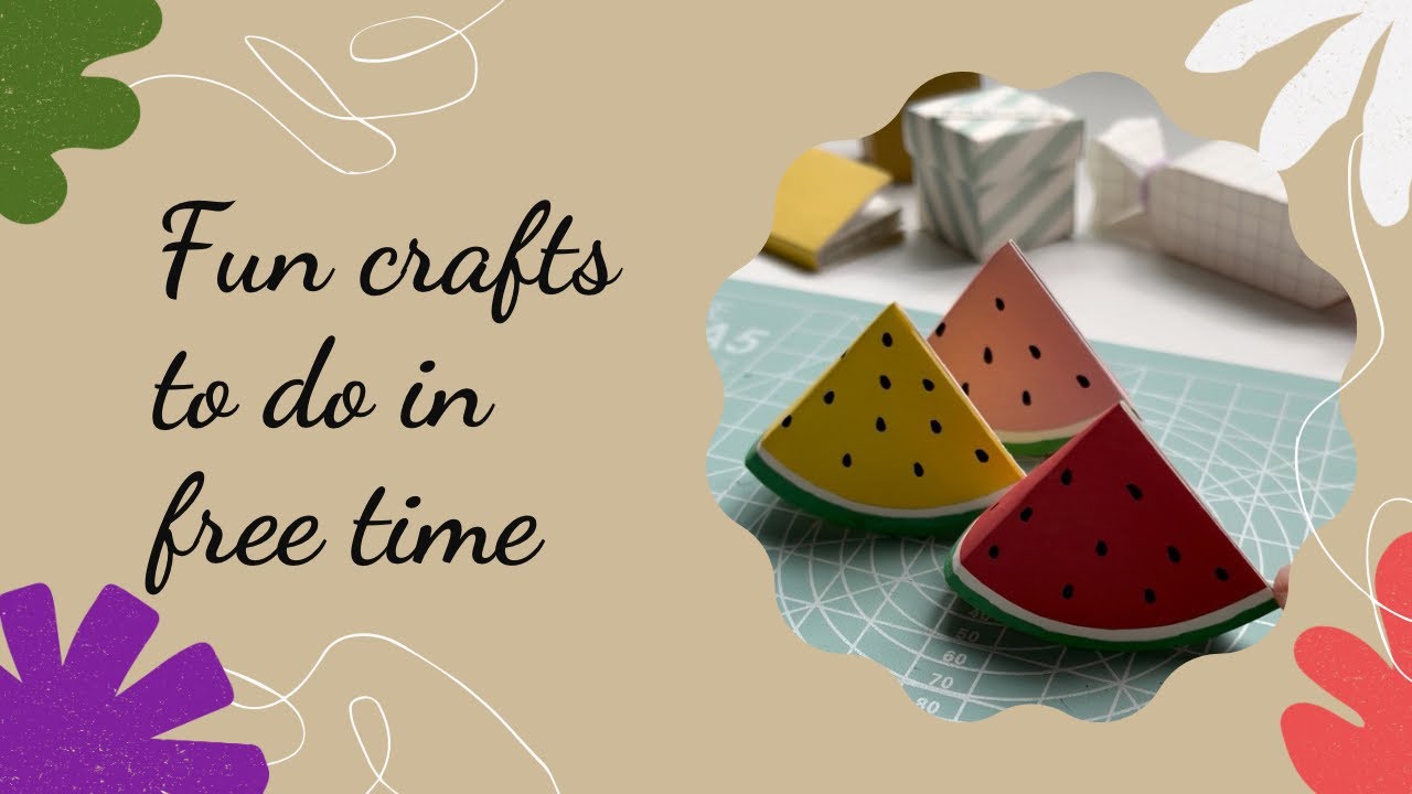 [DIY] Fun crafts to do in free time 