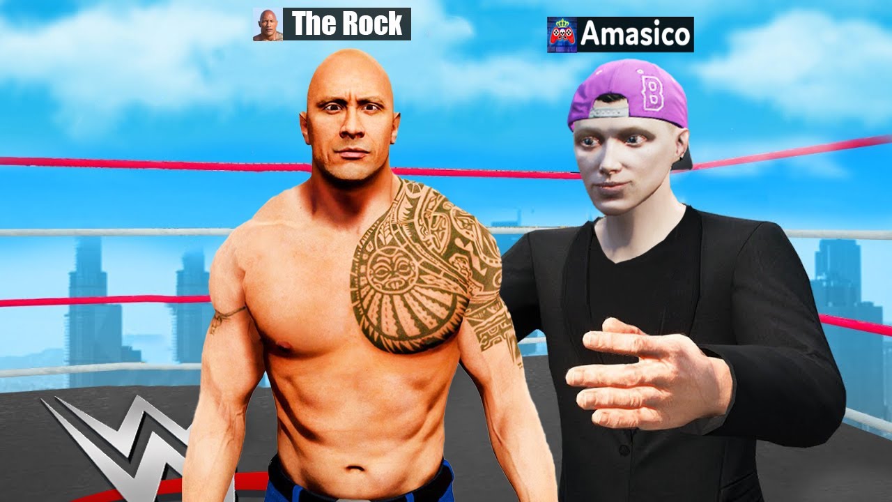 IL PROTEJEZ pe THE ROCK in GTA 5!