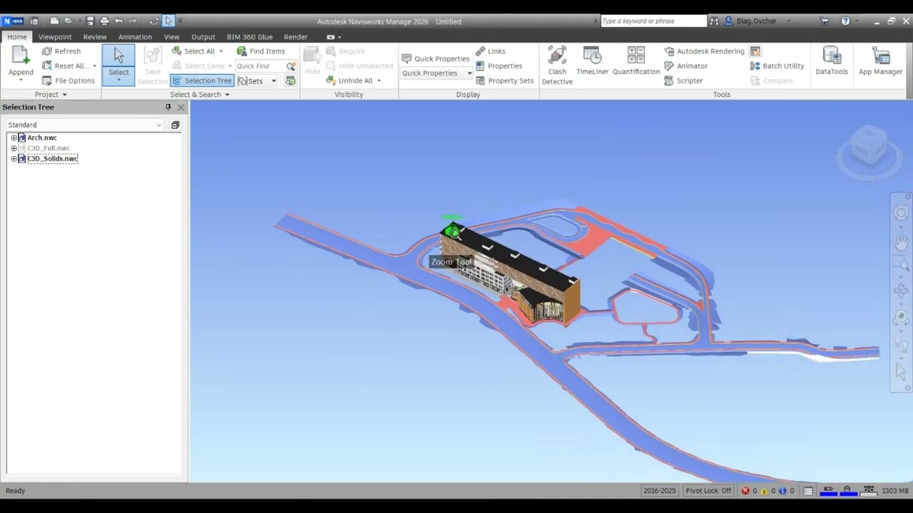 Autodesk Navisworks - BIM Models Clash Detection