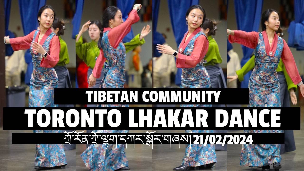 Lhakar Gorshey celebration in Toronto//Many more new young girls//More young guys// More Dancers.