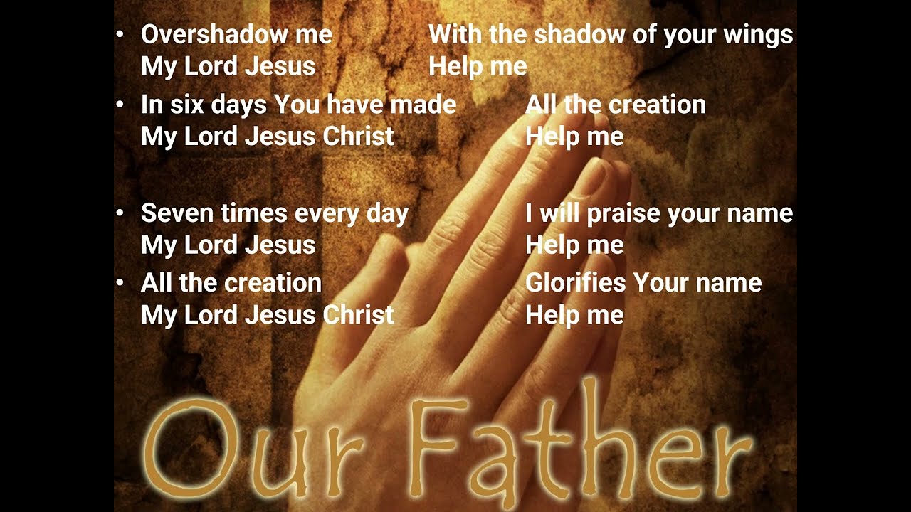 Sunday Psali - I sought after You - with lyrics  طلبتك من عمق قلبي باللغة الإنجليزية