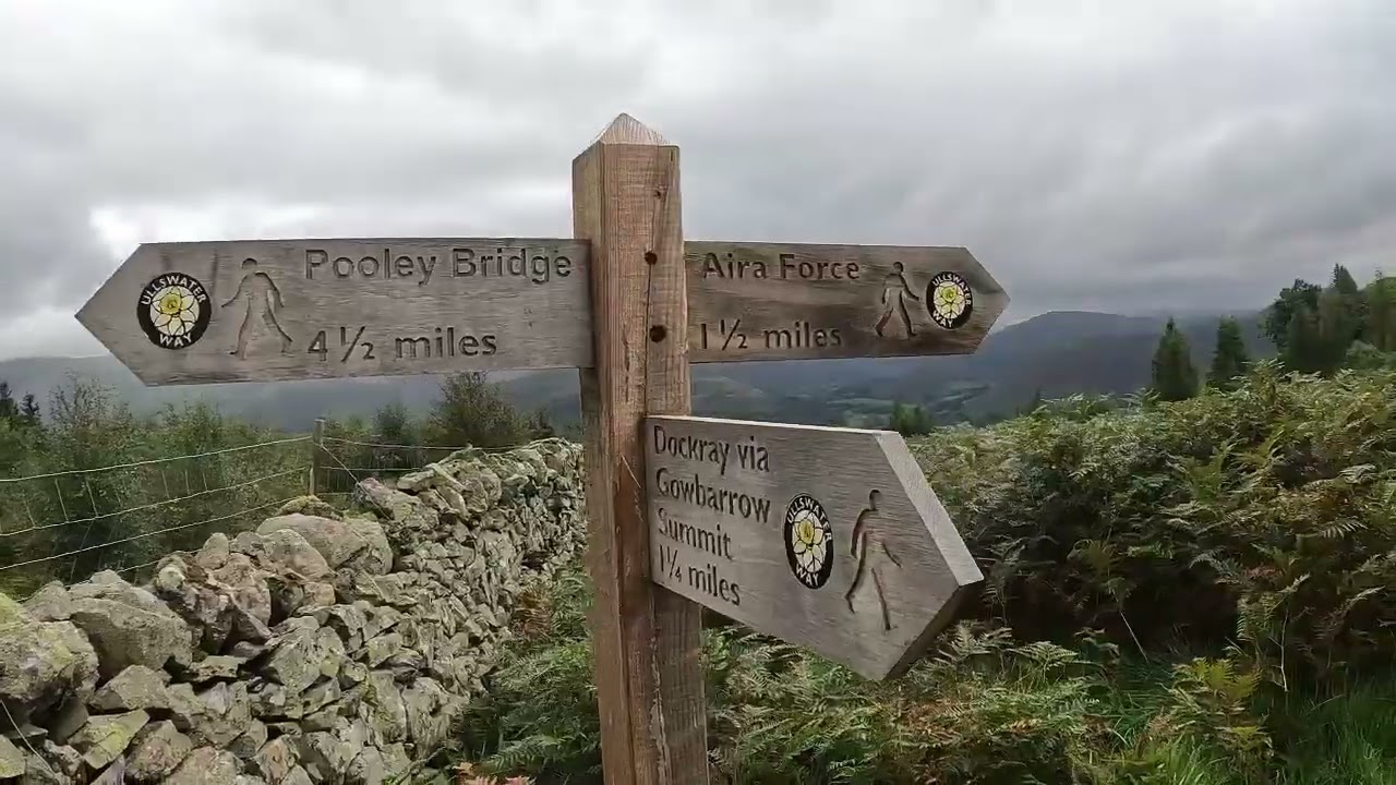 Walk to Aira Force from Pooley Bridge