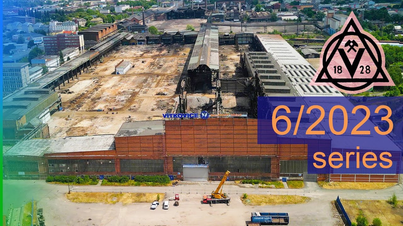 Demolice závodu 3 Vítkovice 6/2023