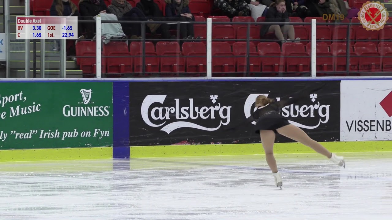 DM 2019   Junior Damer   Jane Iskov   SP