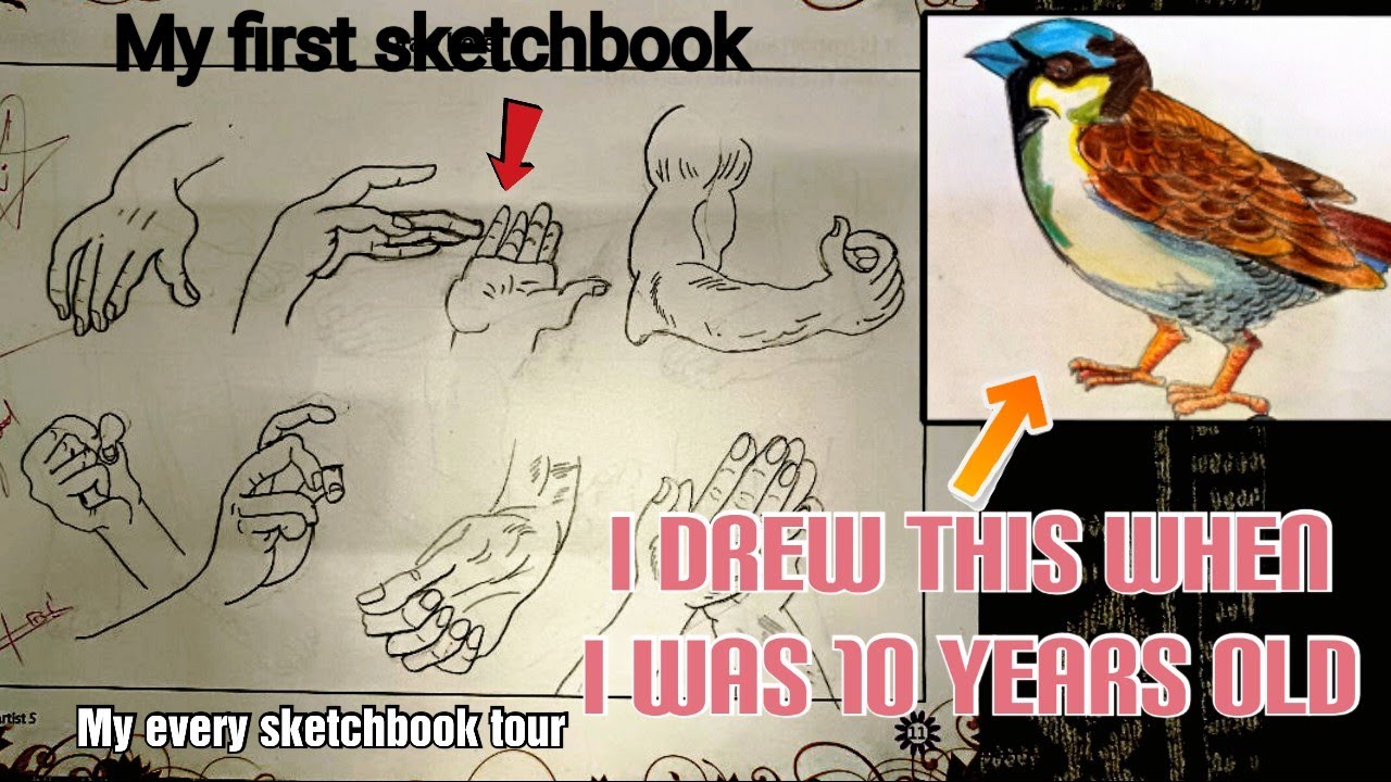 My every sketchbook tour! #trending #viral #viralvideo #trend #sketchbooktour #art #anime #video#fyp