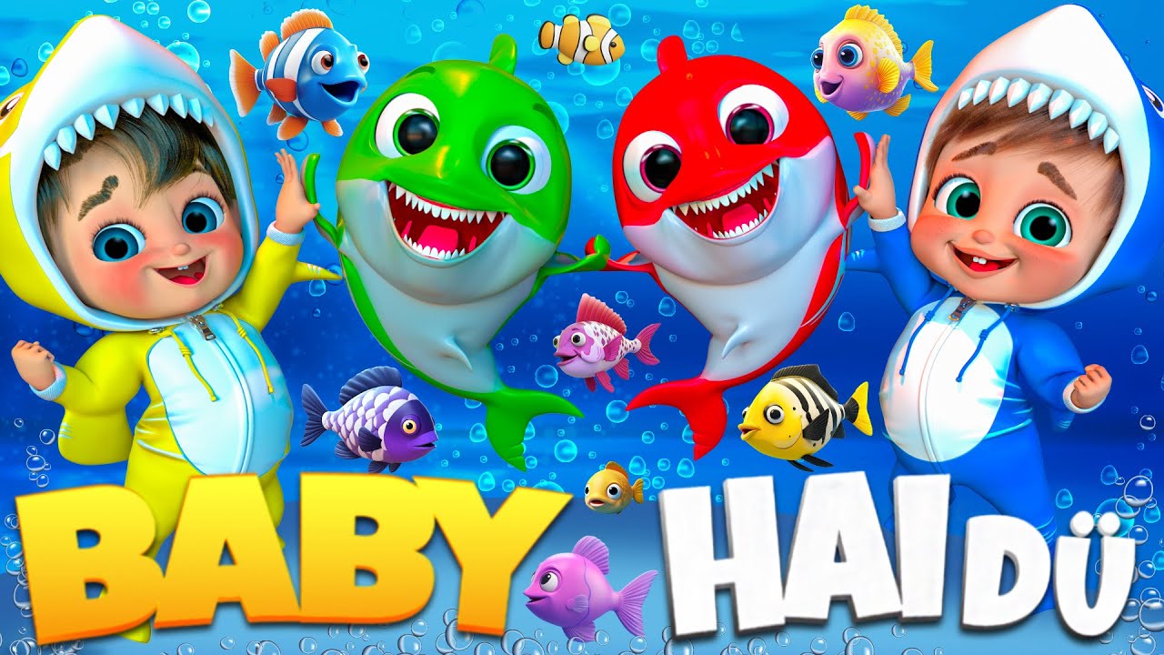 Baby Hai auf Abenteuer | Kinderreime für Kinder | Super Luca Deutsch #kinderlieder