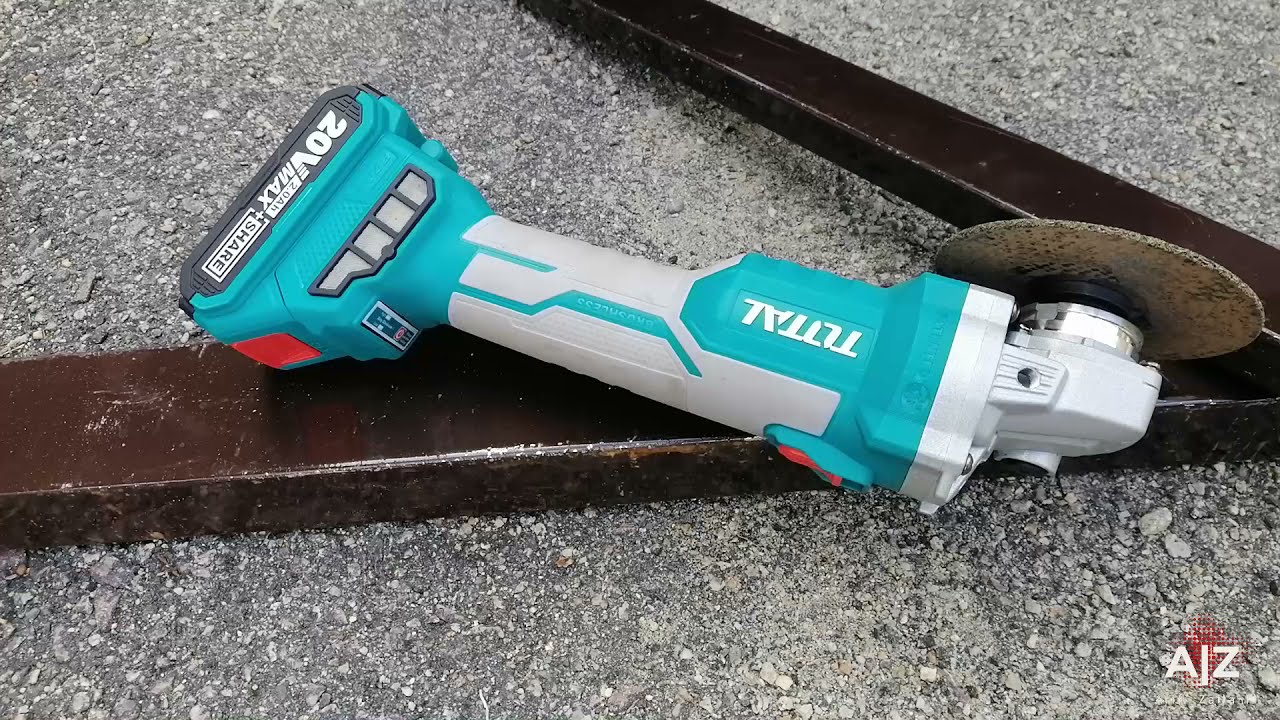 UNBOXING, REVIEW & TESTING TOTAL CORDLESS BRUSHLESS ANGLE GRINDER TAGLI1002