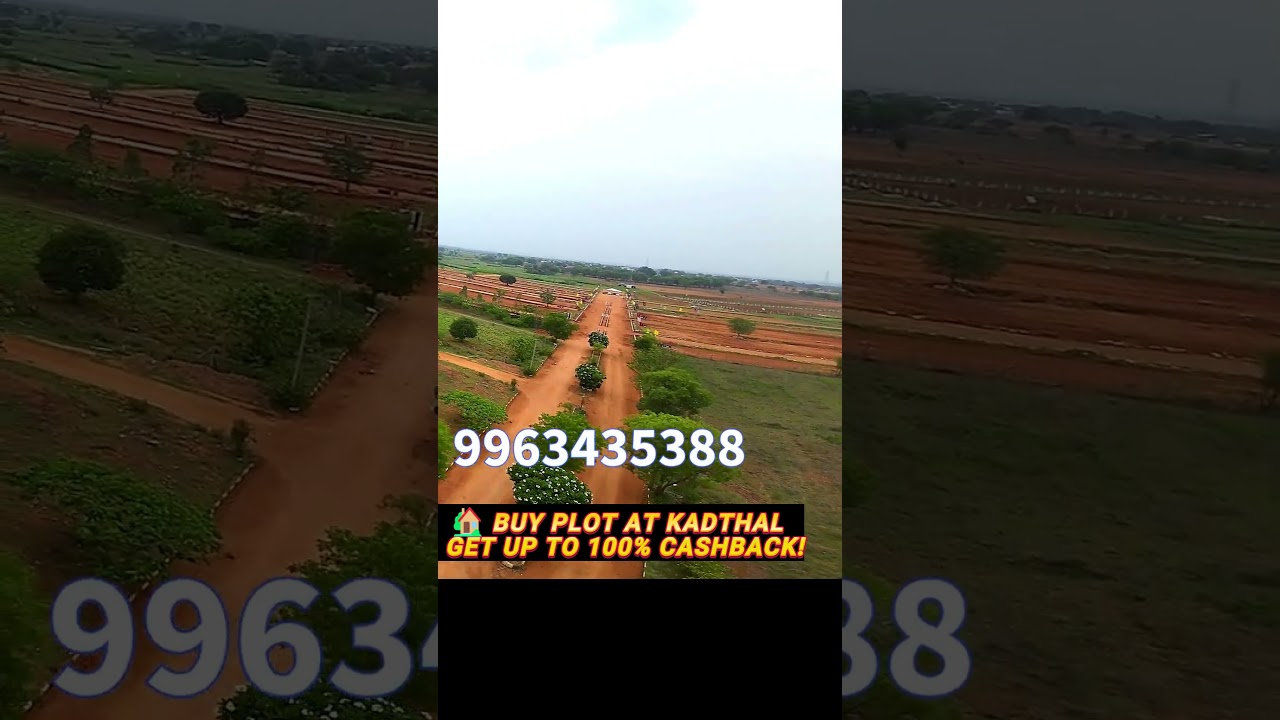 🏡 Buy Kadthal Plots &ndash; Up to 100% Cashback | Limited Offer