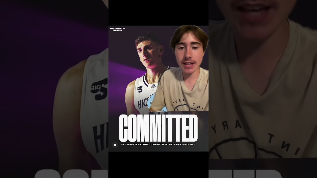 High Point transfer center Ivan Matlekovic commits to UNC 🔥👀