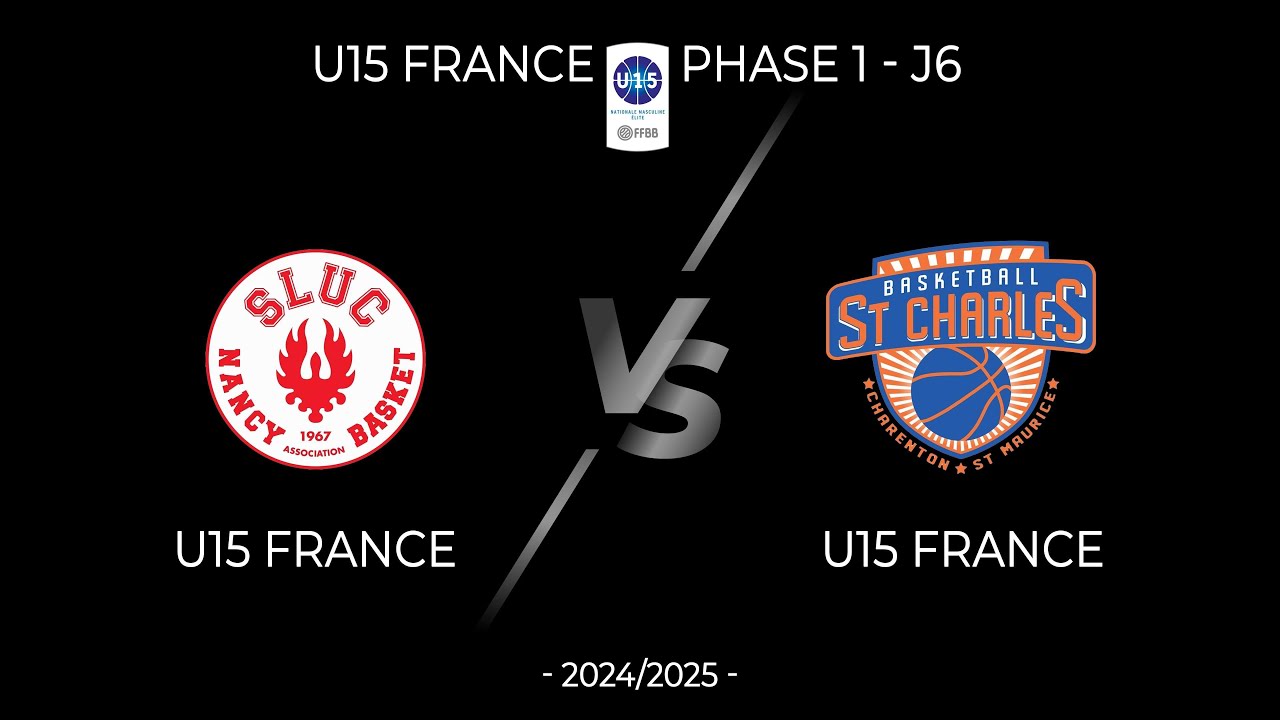 U15 France - SLUC Nancy / St Charles Charenton