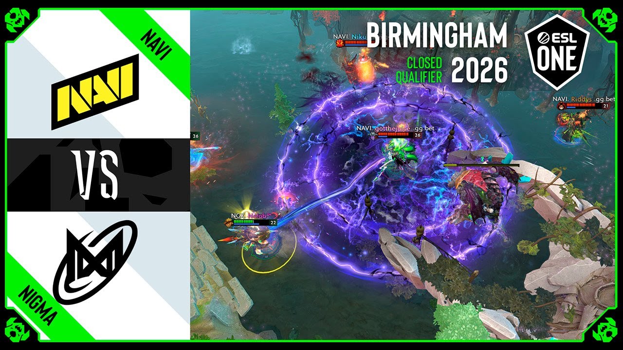 NAVI vs NIGMA GALAXY – HIGHLIGHTS - ESL One Birmingham 2026 CQ WEU