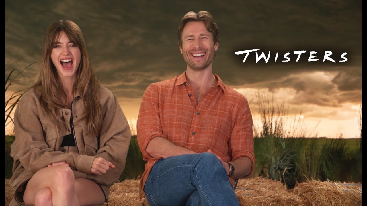 Glen Powell and Daisy Edgar-Jones Talk With Harkins Behind The Screens!