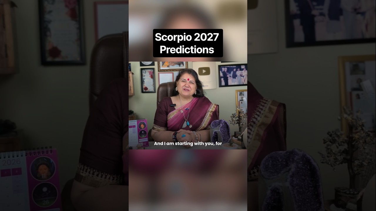 Scorpio 2027 Predictions #drneetikaushik