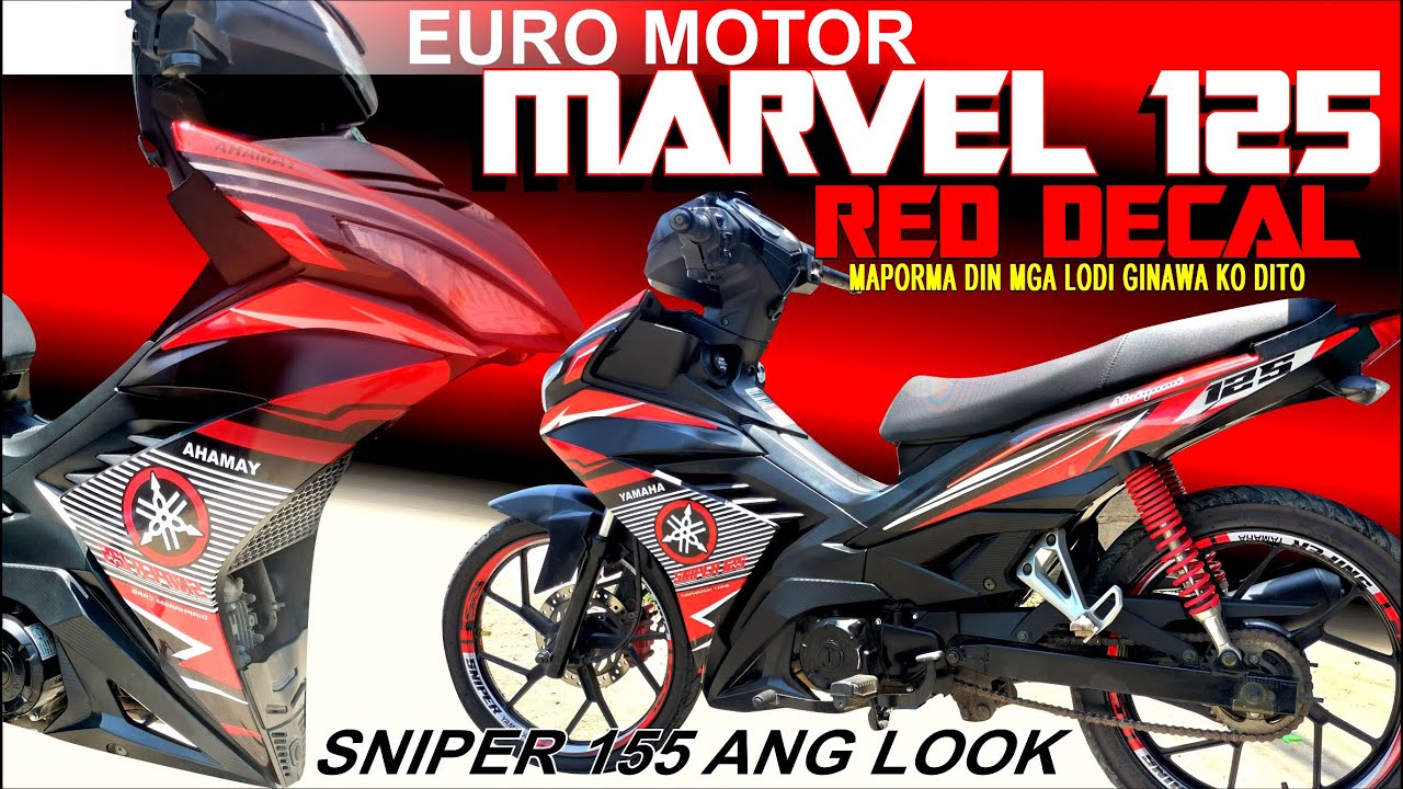 MARVEL 125 RED EDITION