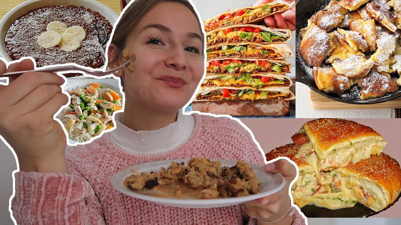 1 TAG NUR ZUSCHAUER REZEPTE ESSEN + KRASSE VERLOSUNG!! (dankbar for u🐣)