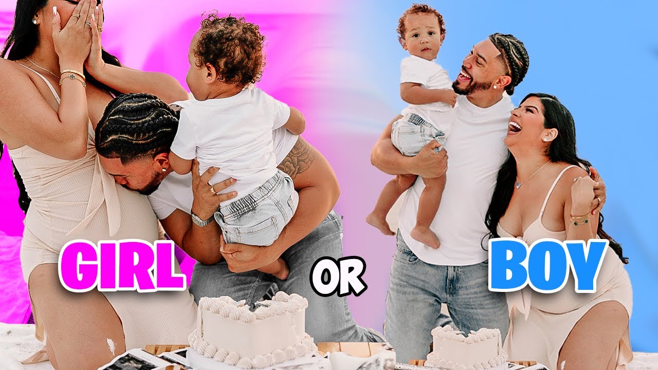 The Official GENDER REVEAL of Anthony and Ana!