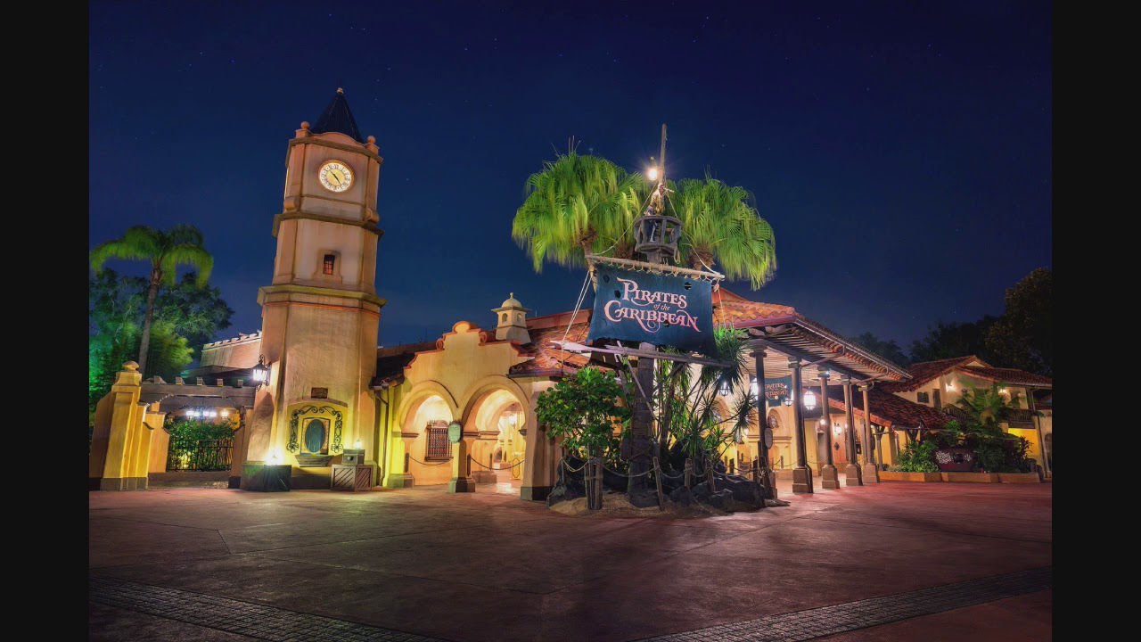 Pirates of the Caribbean Queue Music 2 Hour Loop