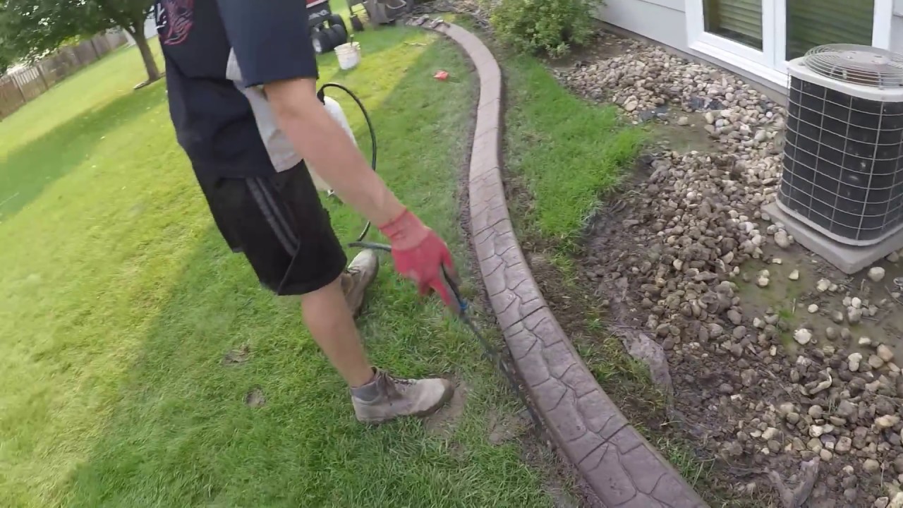 Landscape curbing - Stamping tips by Borderlineusa.com
