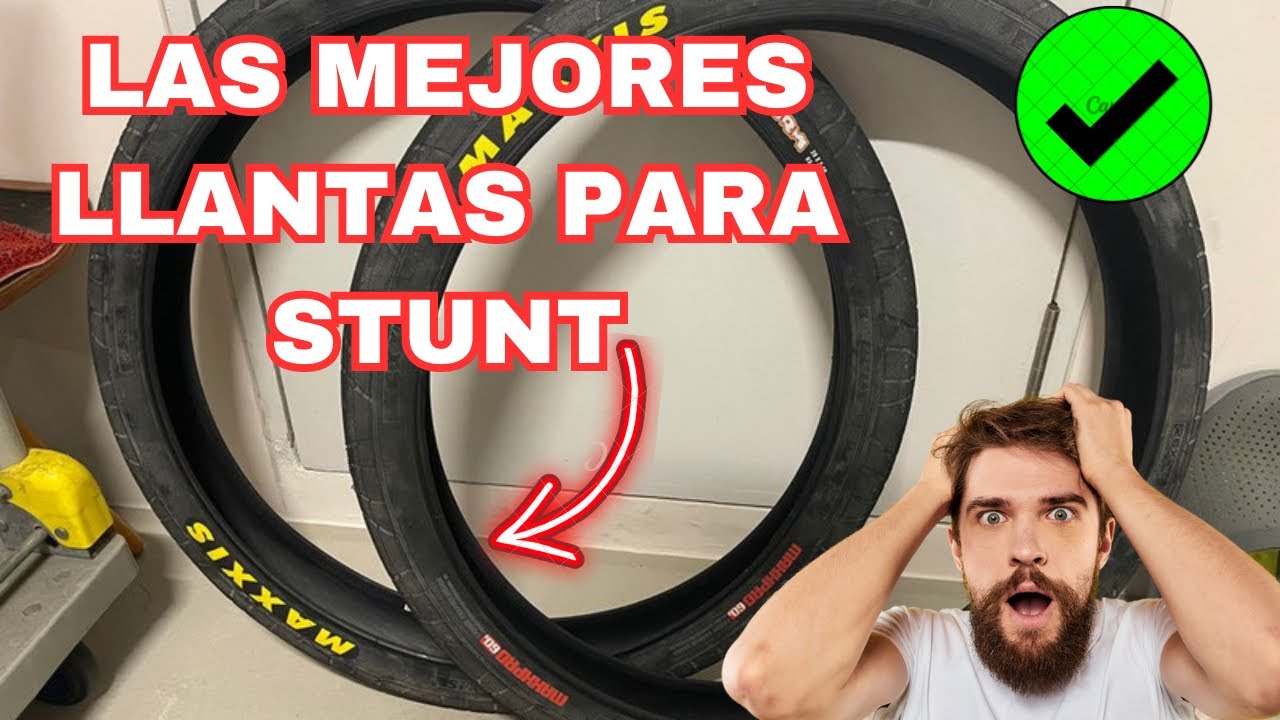 LAS mejores LLANTAS  del MUNDO para STUNT 😱 Duran Años ✅