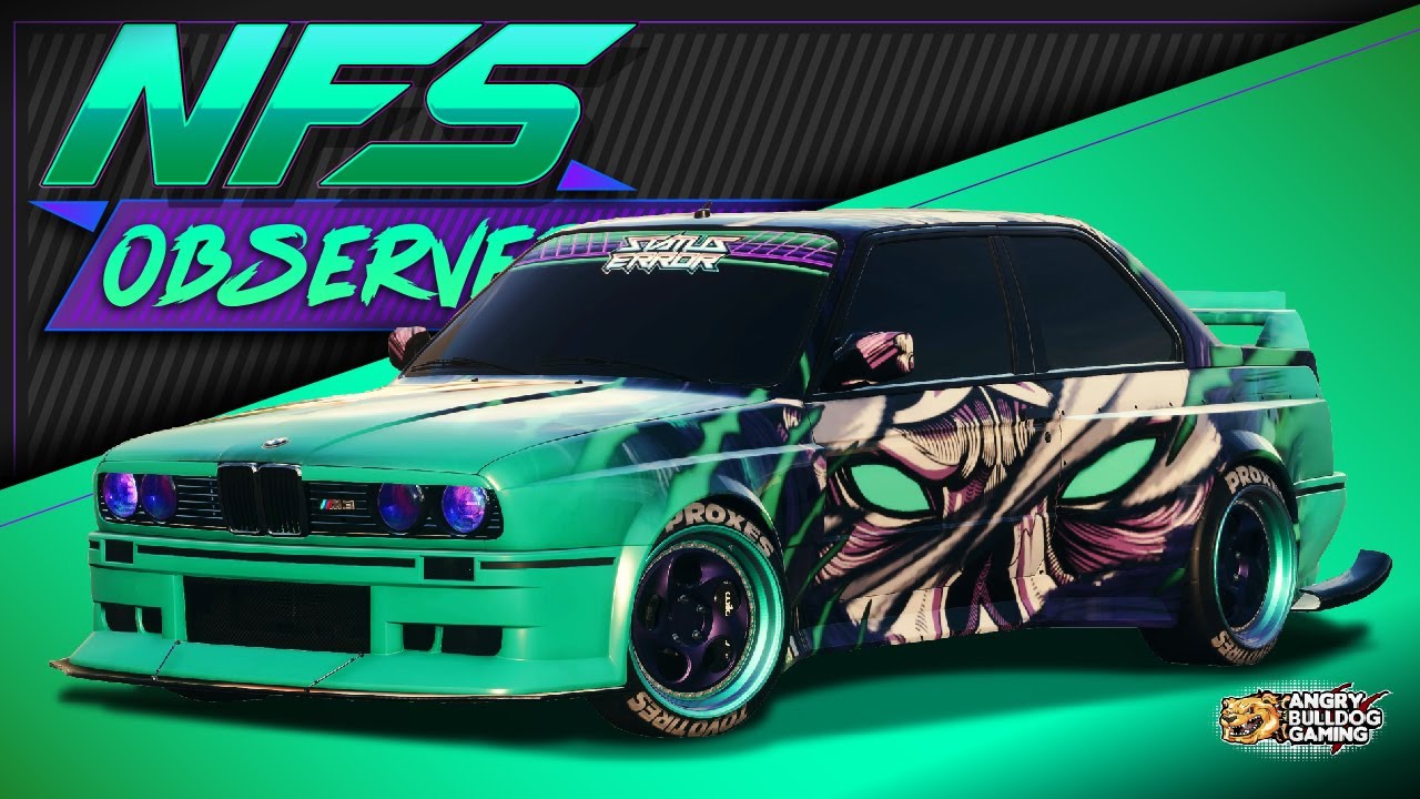 NFS-HEAT OBSERVER WRAP TUTORIAL│ LIVERY CAR WRAPS│M3 Evolution II '88 BMW