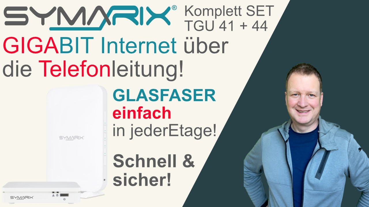 Unglaublich: 1 Gbit/s über DEIN altes Telefonkabel! Perfekt für Glasfaser