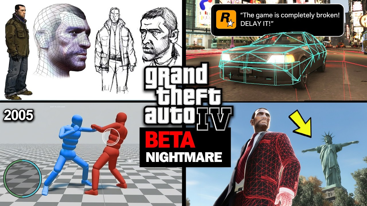 What Happened During GTA 4's BETA Development? (Timeline & Photos)