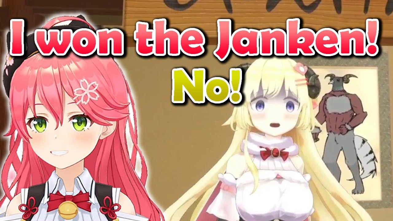 Miko finally wins Janken against Watame and takes over Tsunomaki Dojo