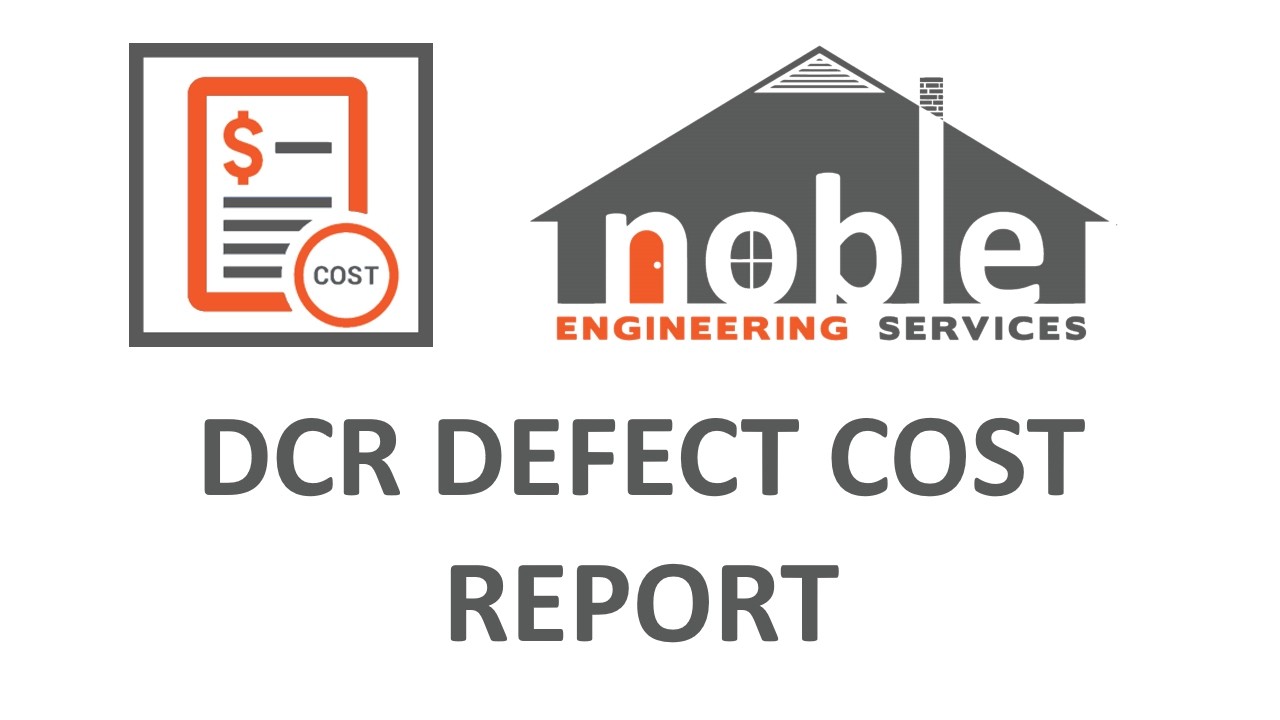 3 - DCR Defect Cost Report