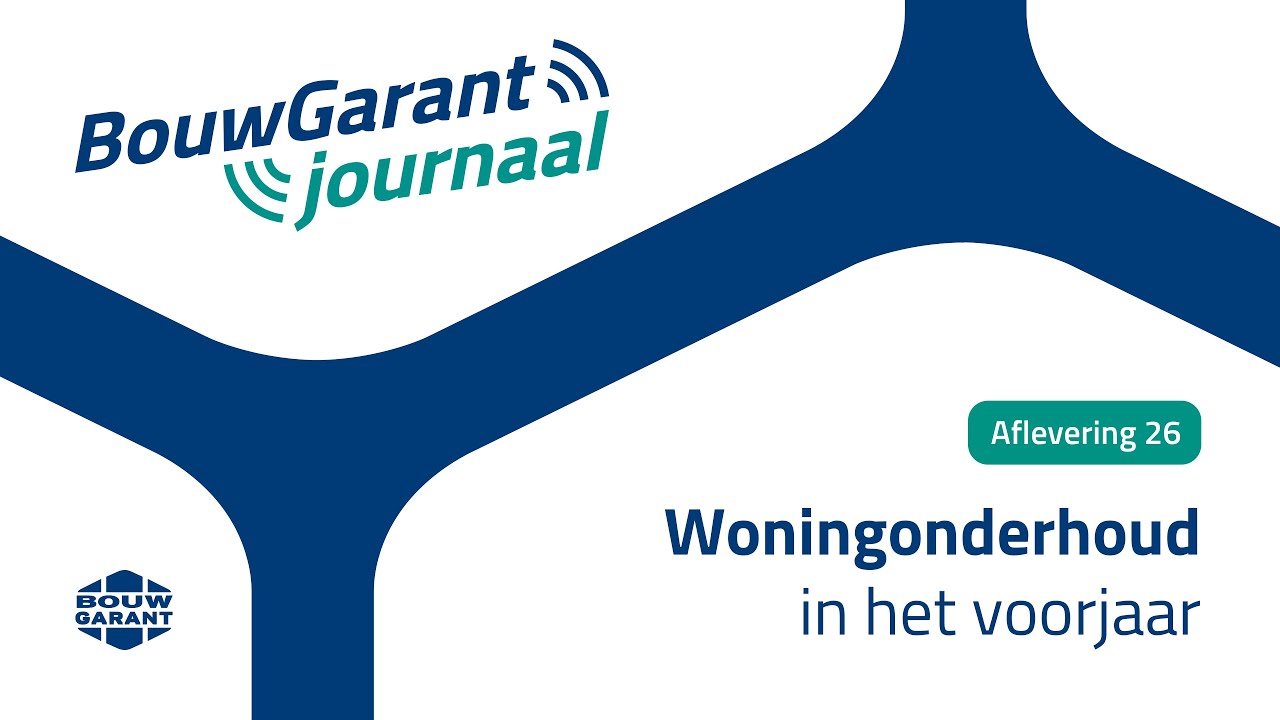 Woningonderhoud in het voorjaar