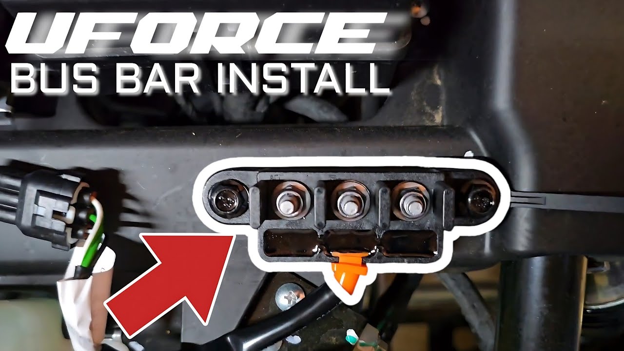 CFMOTO Uforce Bus Bar Install 600 & 800 XL