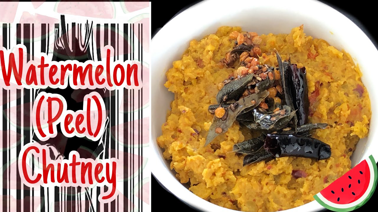 Watermelon peel chutney | watermelon recipe | chutney recipe | side’s for chapathi,dosa | vaishnavi