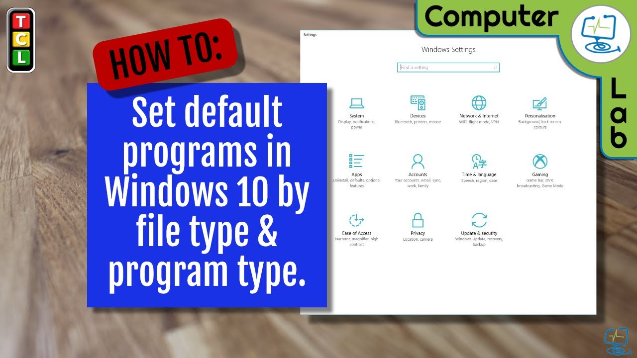 How To: Set default programs in Windows 10