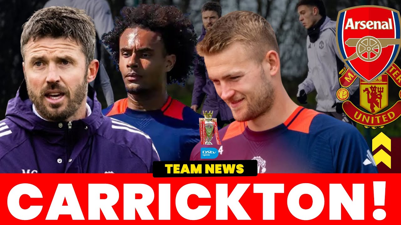 Zirkzee & De Ligt news, Carrick's new Man United training methods ahead of Arsenal