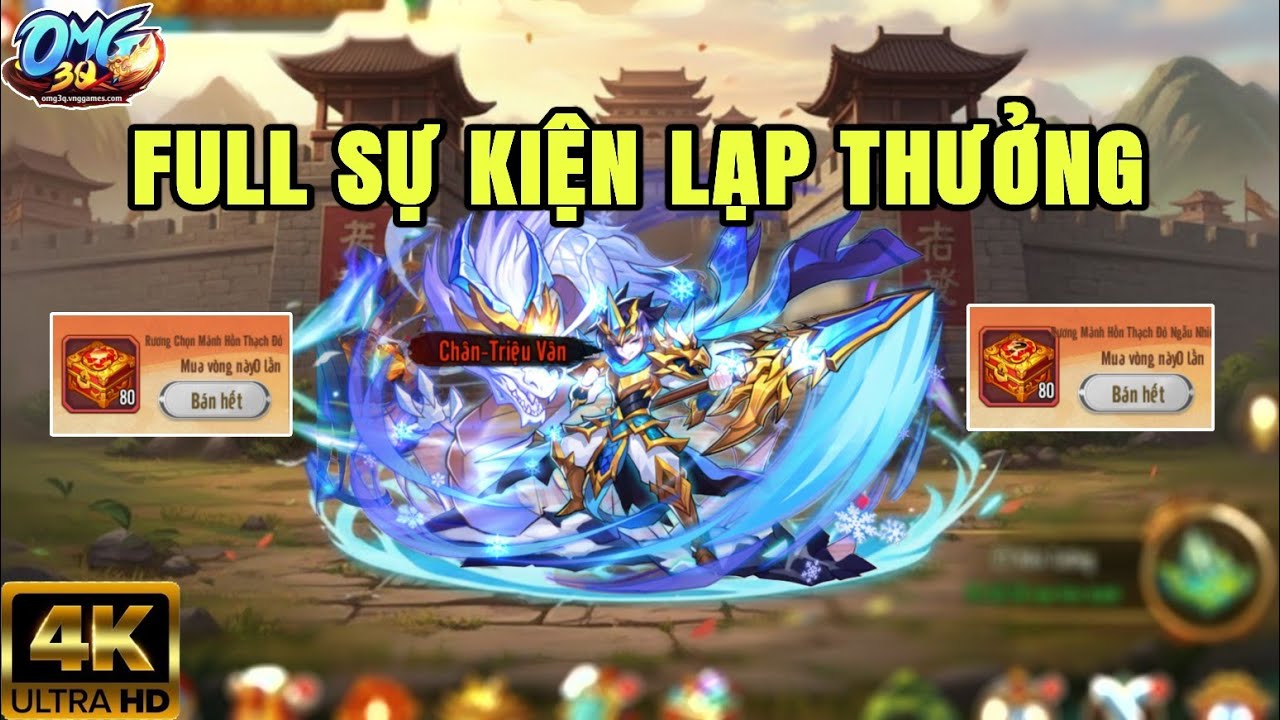 OMG3Q - Ăn Full Sự Kiện Lạp Thưởng Cẩm Th&agrave;nh