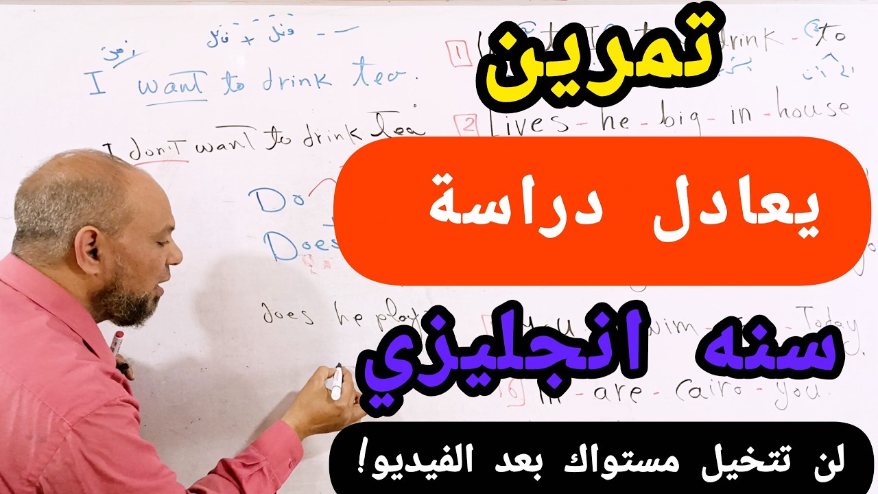 شرح أهم قواعد التحدث باللغه الانجليزيه من الصفر في ٤٨ دقيقة فقط#انجليزي 
