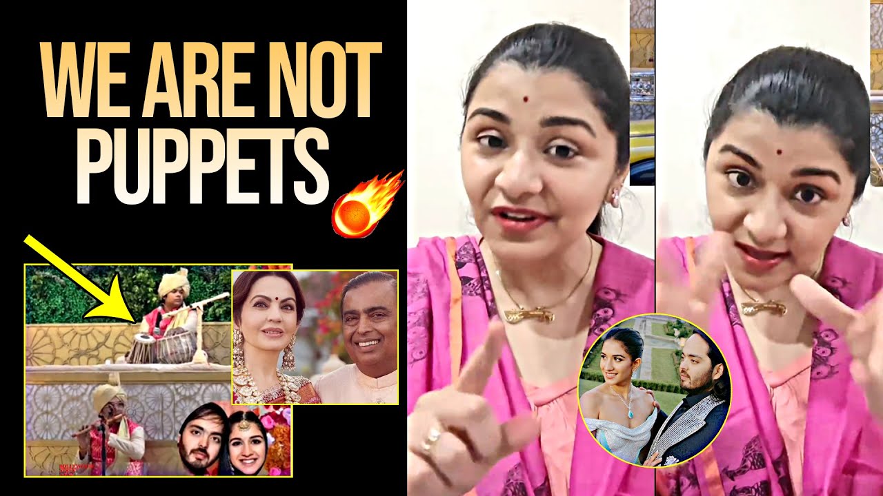 Veena Srivani Fires On Mukesh Ambani And Nita Ambani Over Anant And Radhika Merchant Wedding