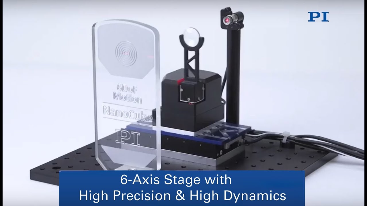 Multi-Axis Nanopositioning Stage, 6-Axis Stage for Active Optics Alignment, 6-Axis Scanning Stage