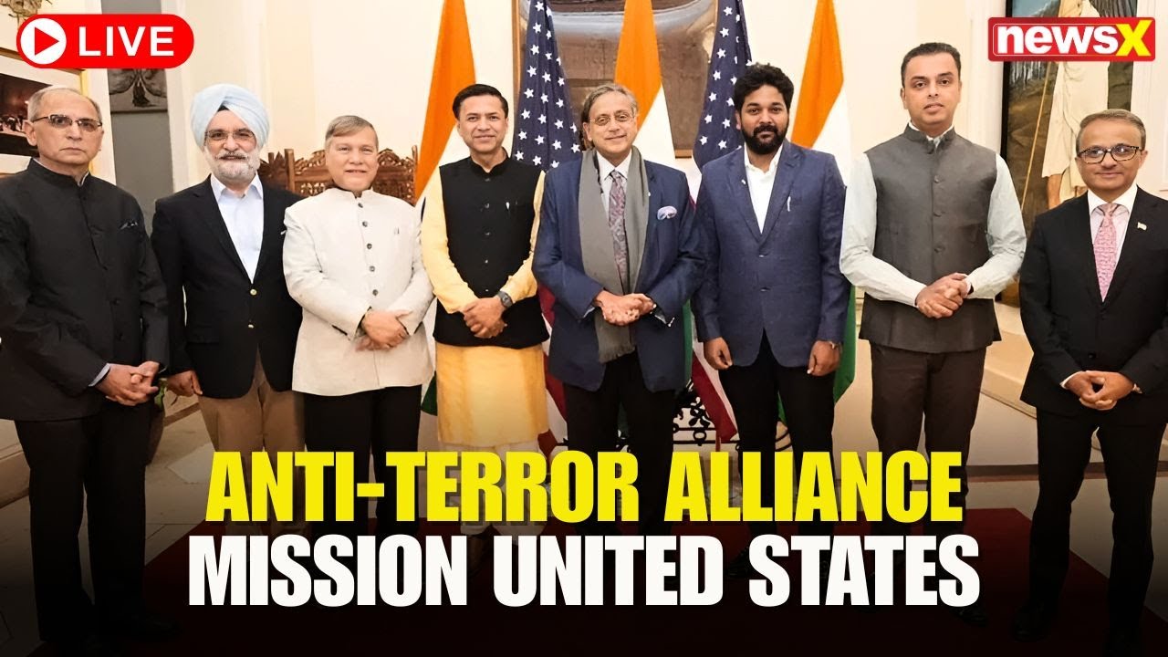 LIVE: Tharoor's 'Shared Terror Scars' Reminder To U.S | Time America Backs Anti-Terror Alliance?