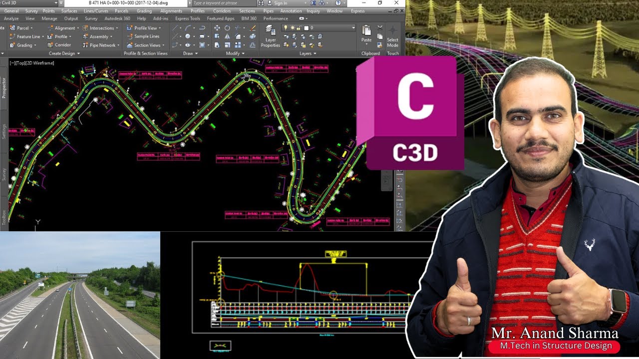 Civil 3D Highway Design & Corridor Live Project