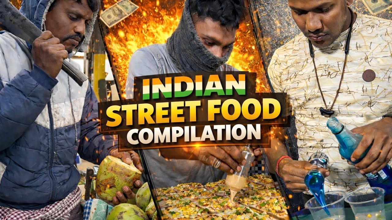 EXTREME INDIAN STREET FOOD COMPILATION 🍛🔥 (Must Watch!)