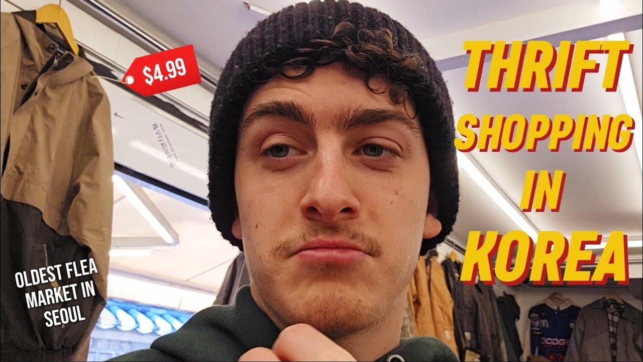 THRIFT SHOPPING IN KOREA'S OLDEST FLEA MARKET