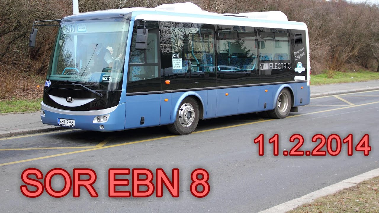 SOR EBN 8 na lince 216, 11.2.2014