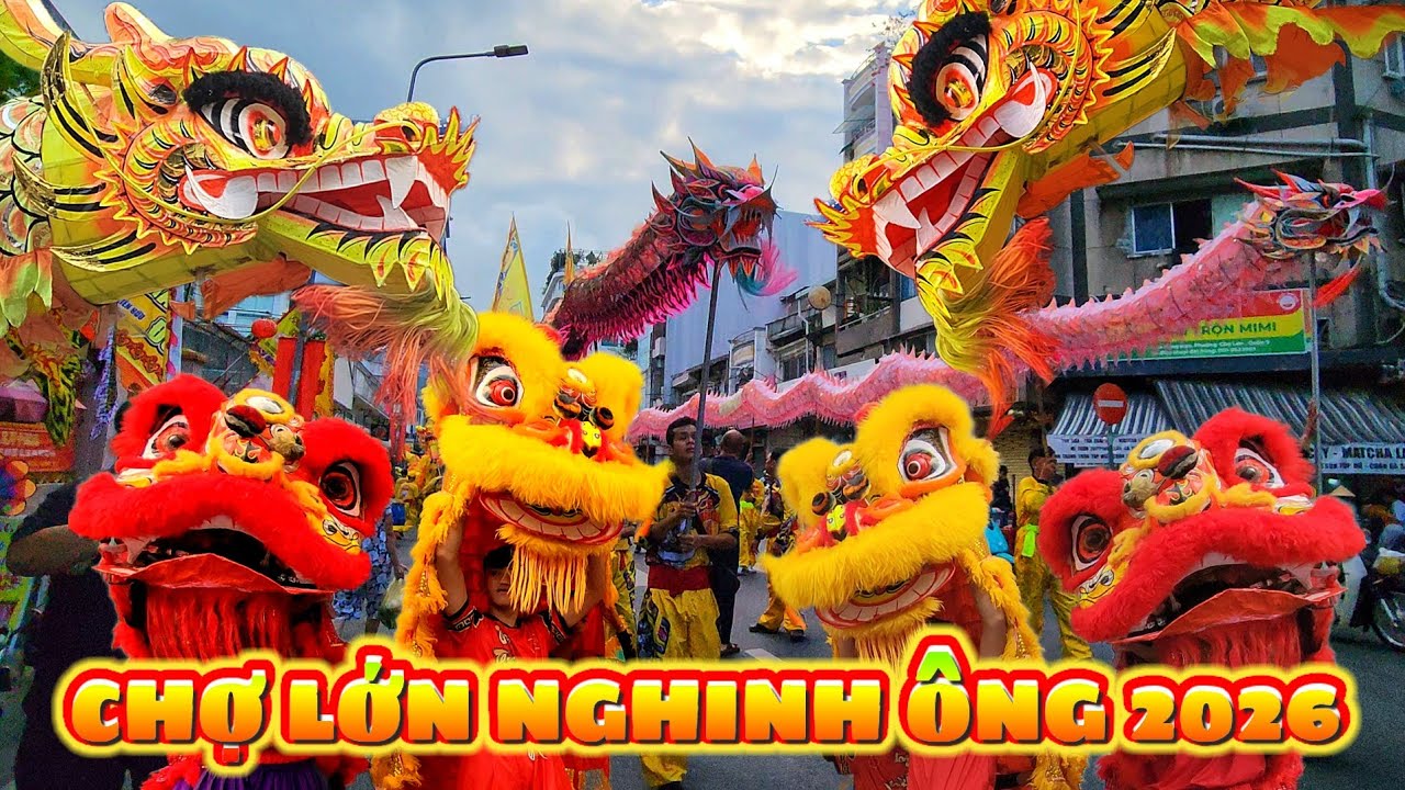 Chợ Lớn trước giờ Lễ Nghinh Ông Quan Thánh Đế Quân Tuần Du 2026