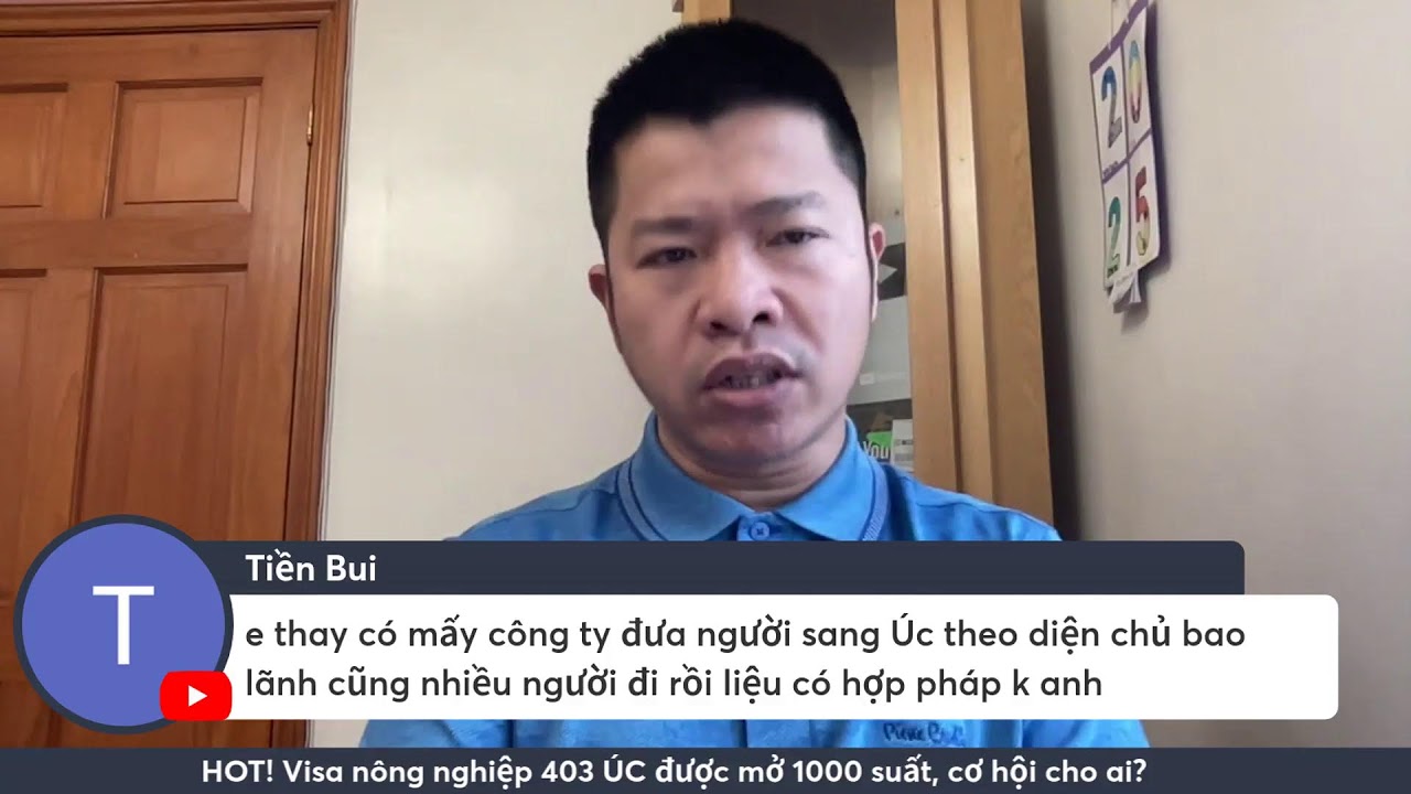 HOT! Visa nông nghiệp 403 ÚC được mở 1000 suất, cơ hội cho ai?