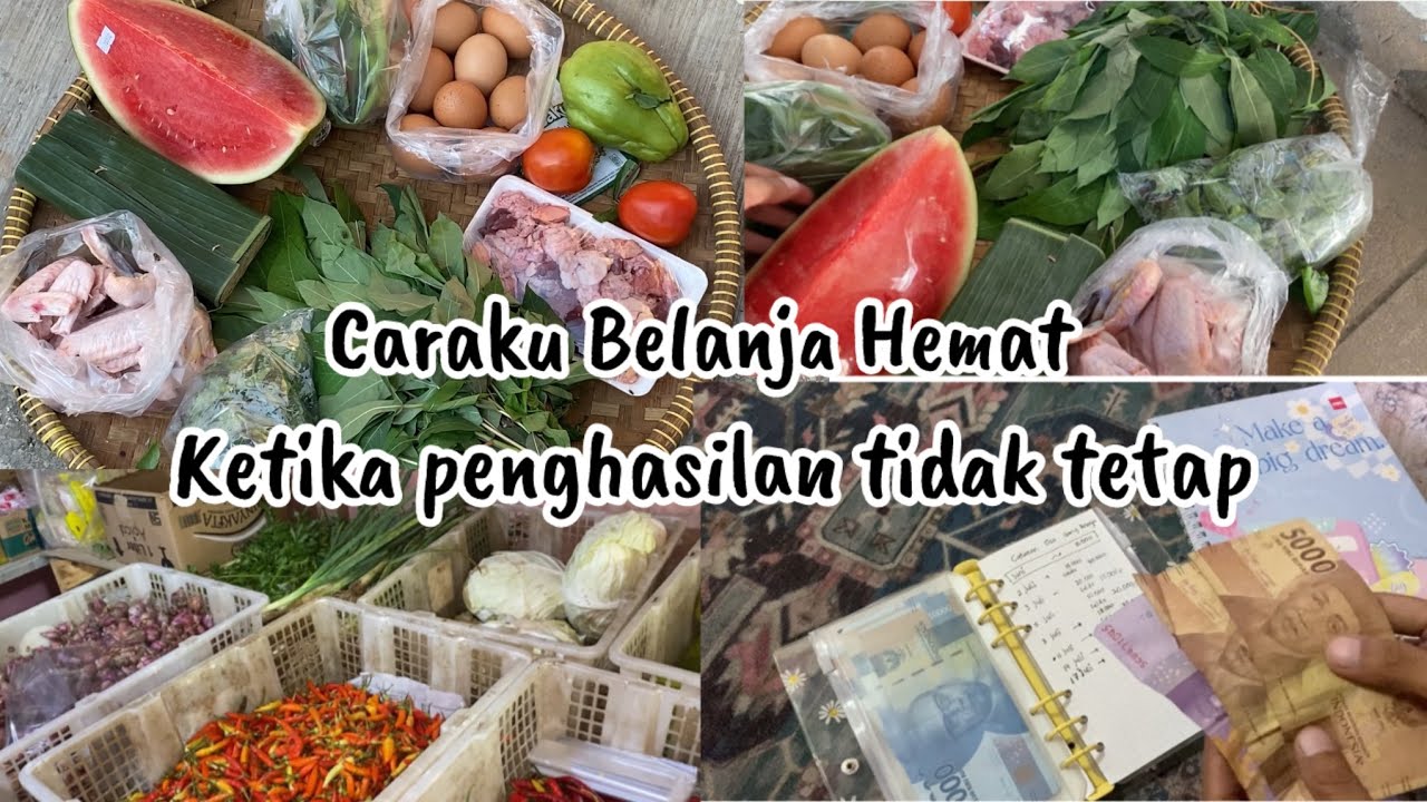 Caraku tetap belanja Hemat meski penghasilan tidak tetap