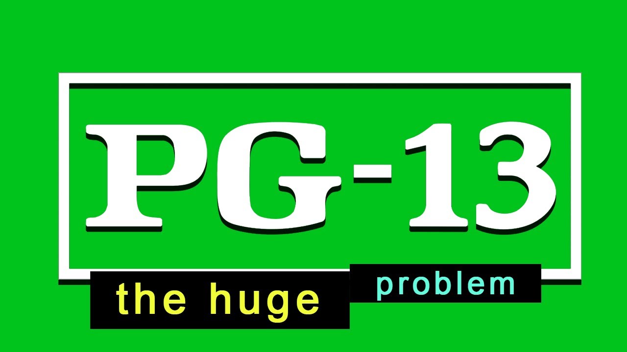 The Huge Problem with the PG-13 Genre