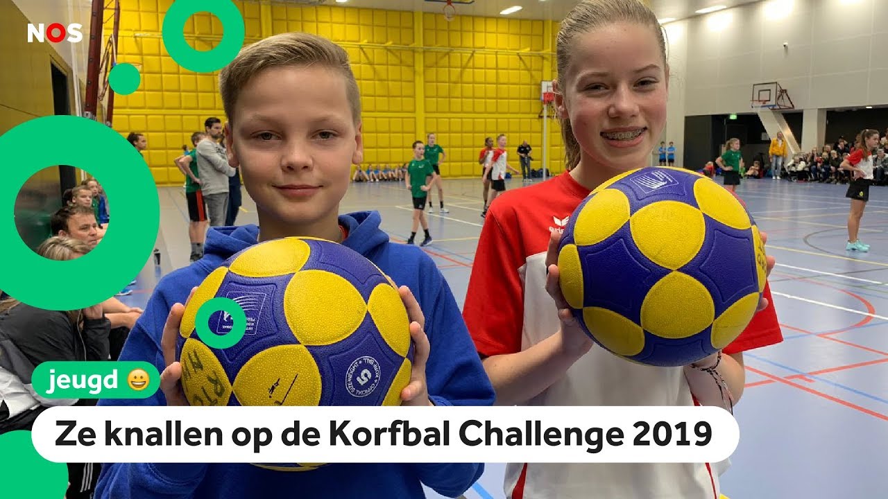 Beste jonge korfballers van Nederland in actie